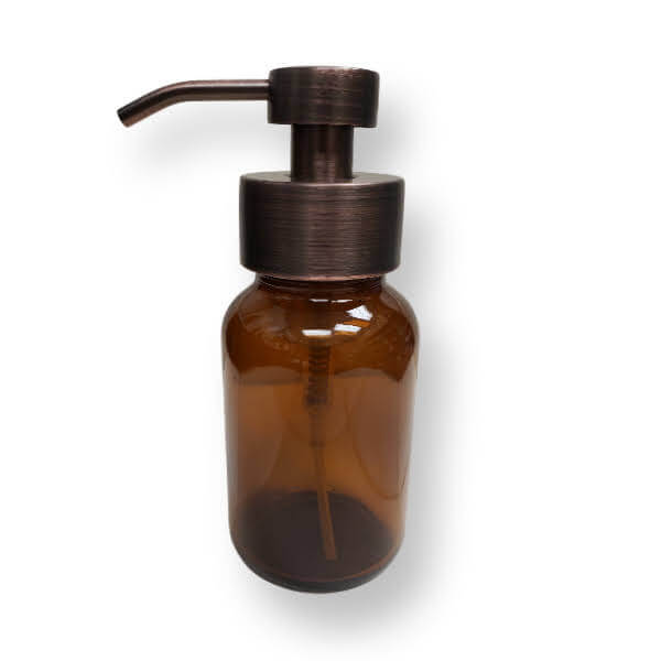 Amber Glass Foaming Bottle